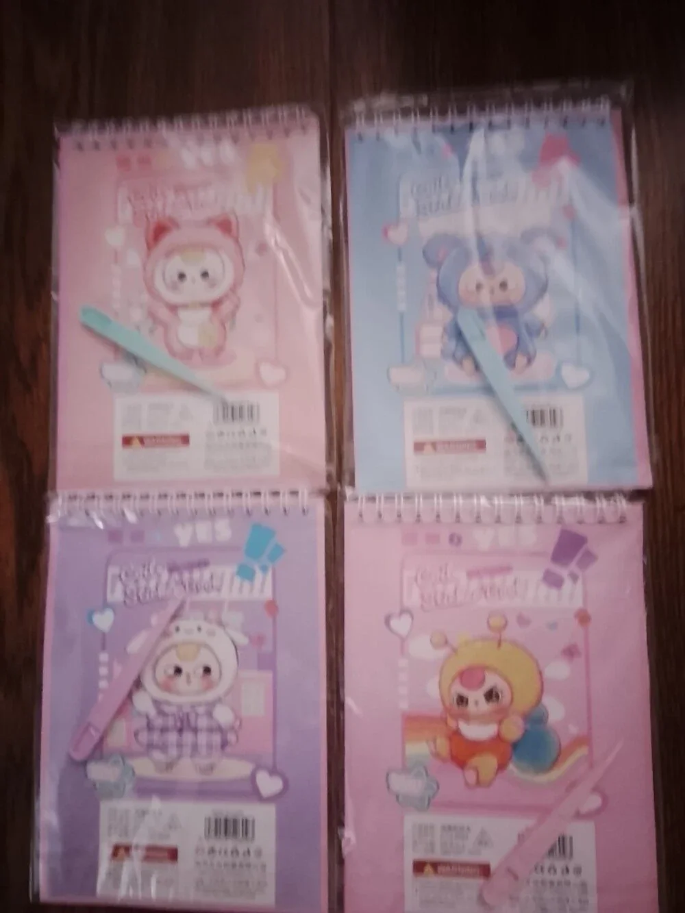 Baby Three Sticker Book - Set Of 4
